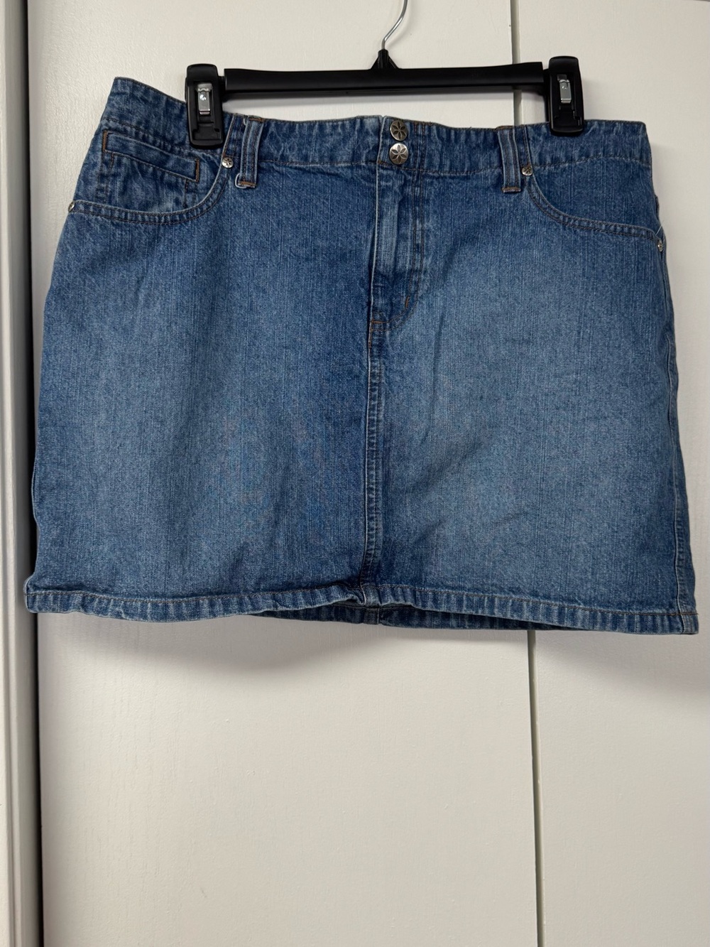 S.O. Medium wash denim Jeans Skirt